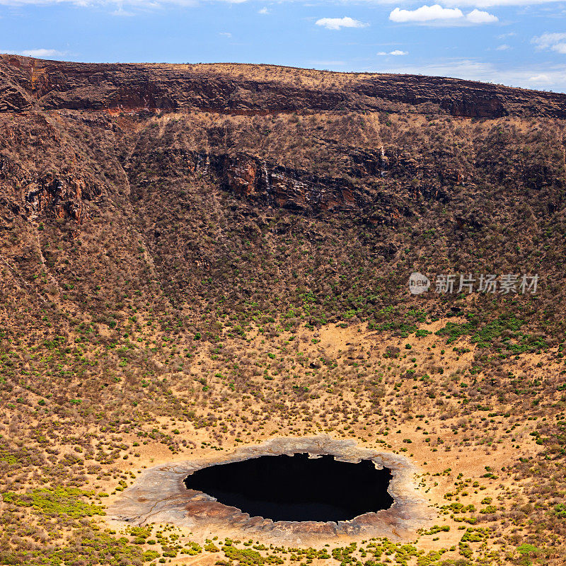 El Sod火山口湖，埃塞俄比亚，非洲